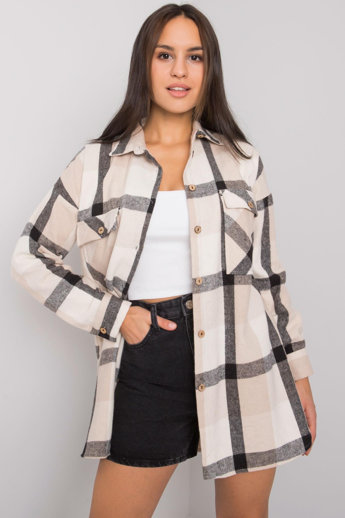 Béžová košeľa Cillian