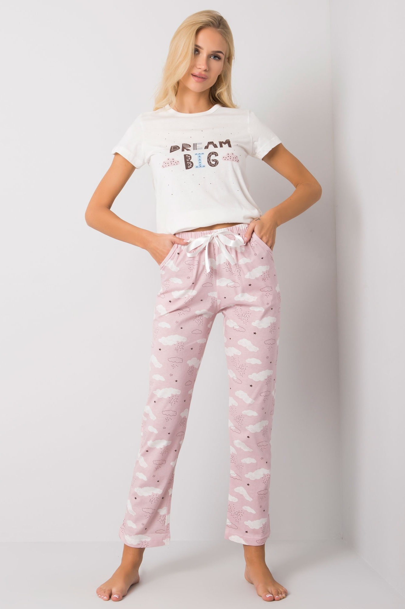 Dámske bavlnené pyžamo