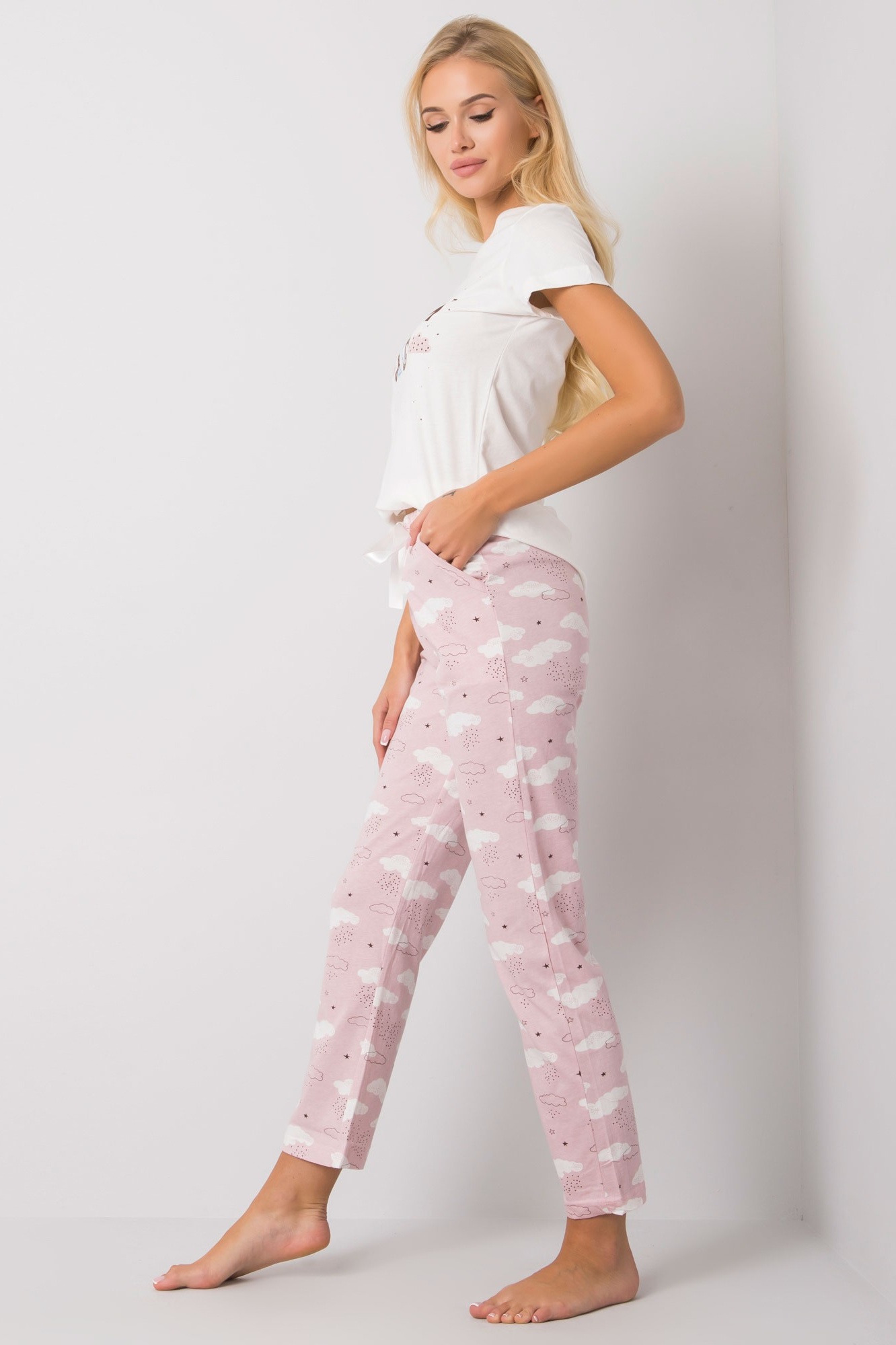 Dámske bavlnené pyžamo