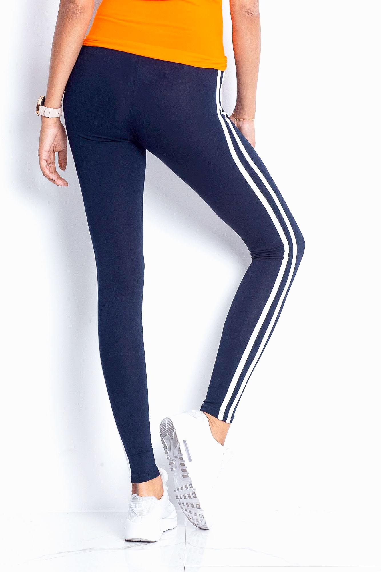 Tmavomodré legíny s lampasmi Buzz