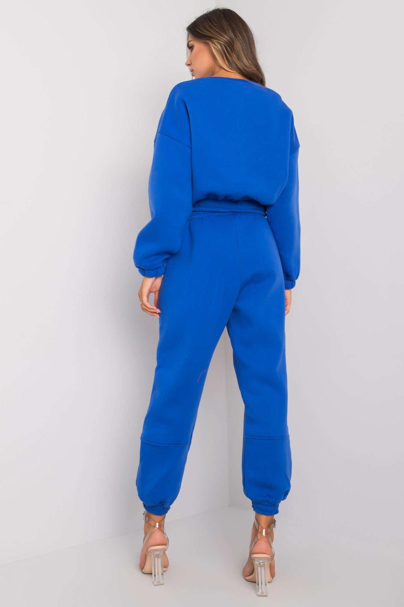 PLANETA-MODY Modrá tepláková súprava Maleah, Veľkosť L (40) – Obrázok 2