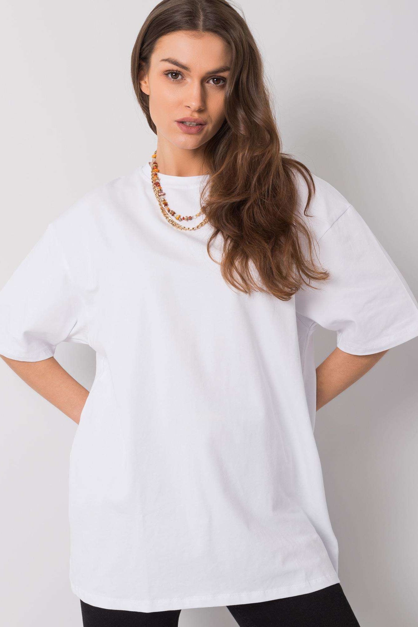 Biele oversize tričko Juliet