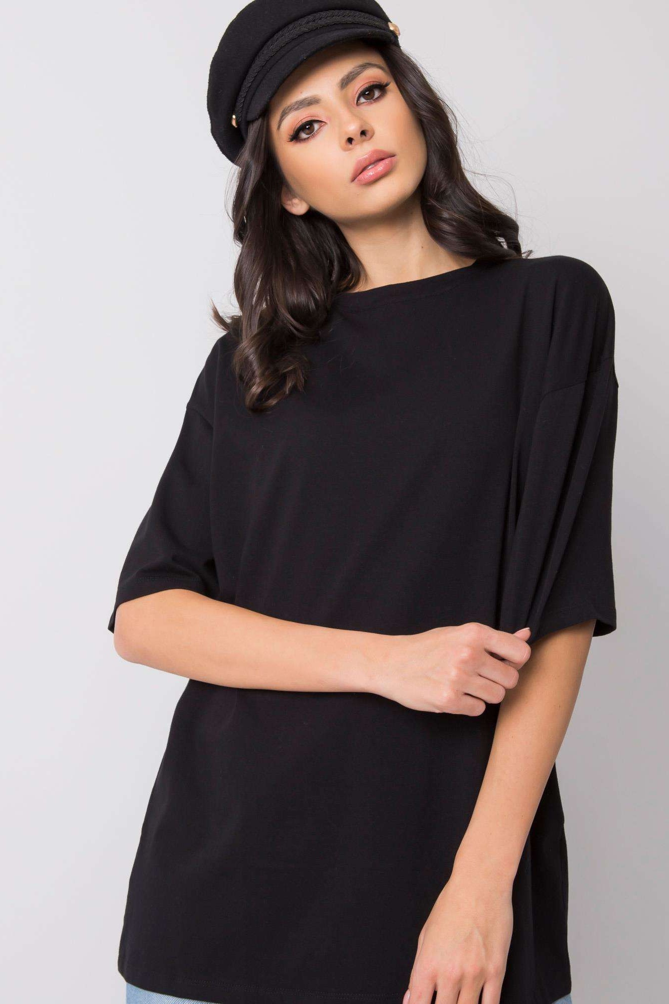 Čierne oversize tričko Juliet