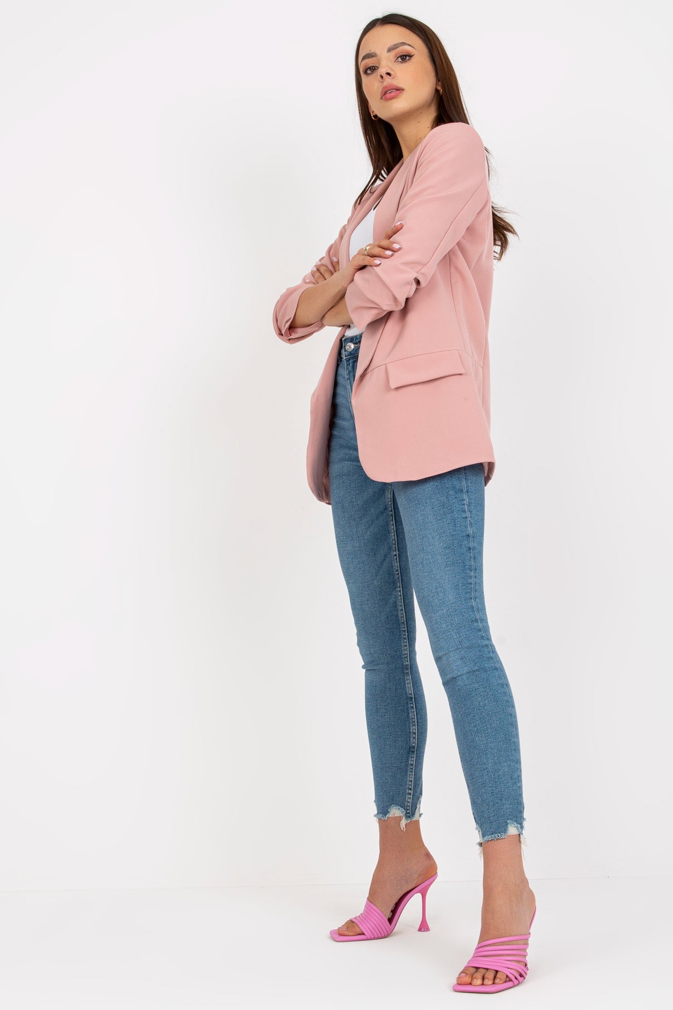 Púdrové sako Adela