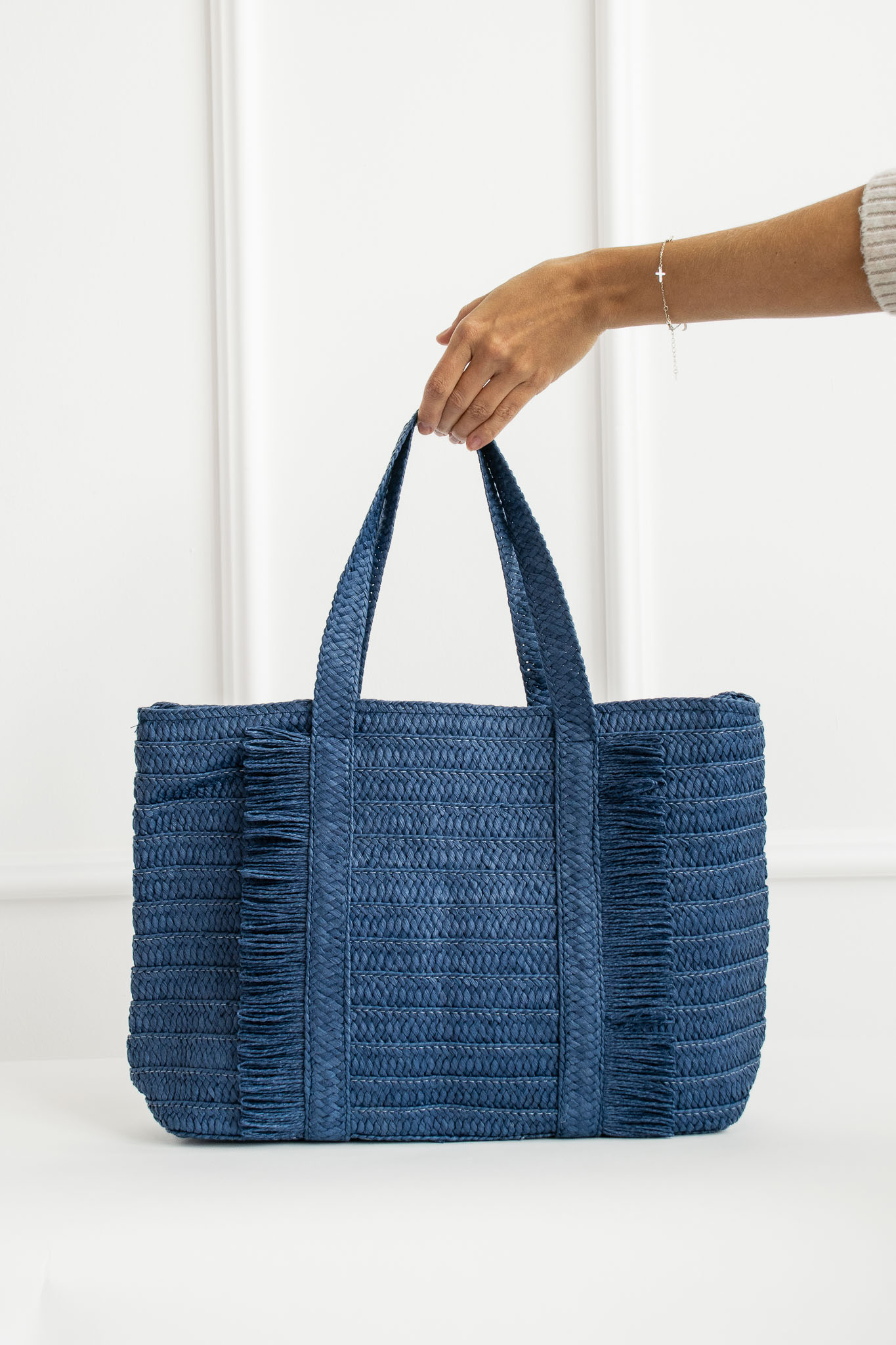 Modrá letná taška Iris