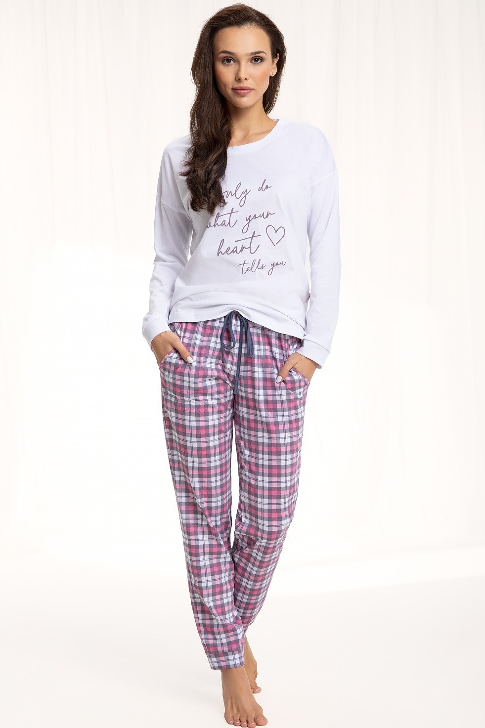 PLANETA-MODY Dámske bavlnené pyžamo