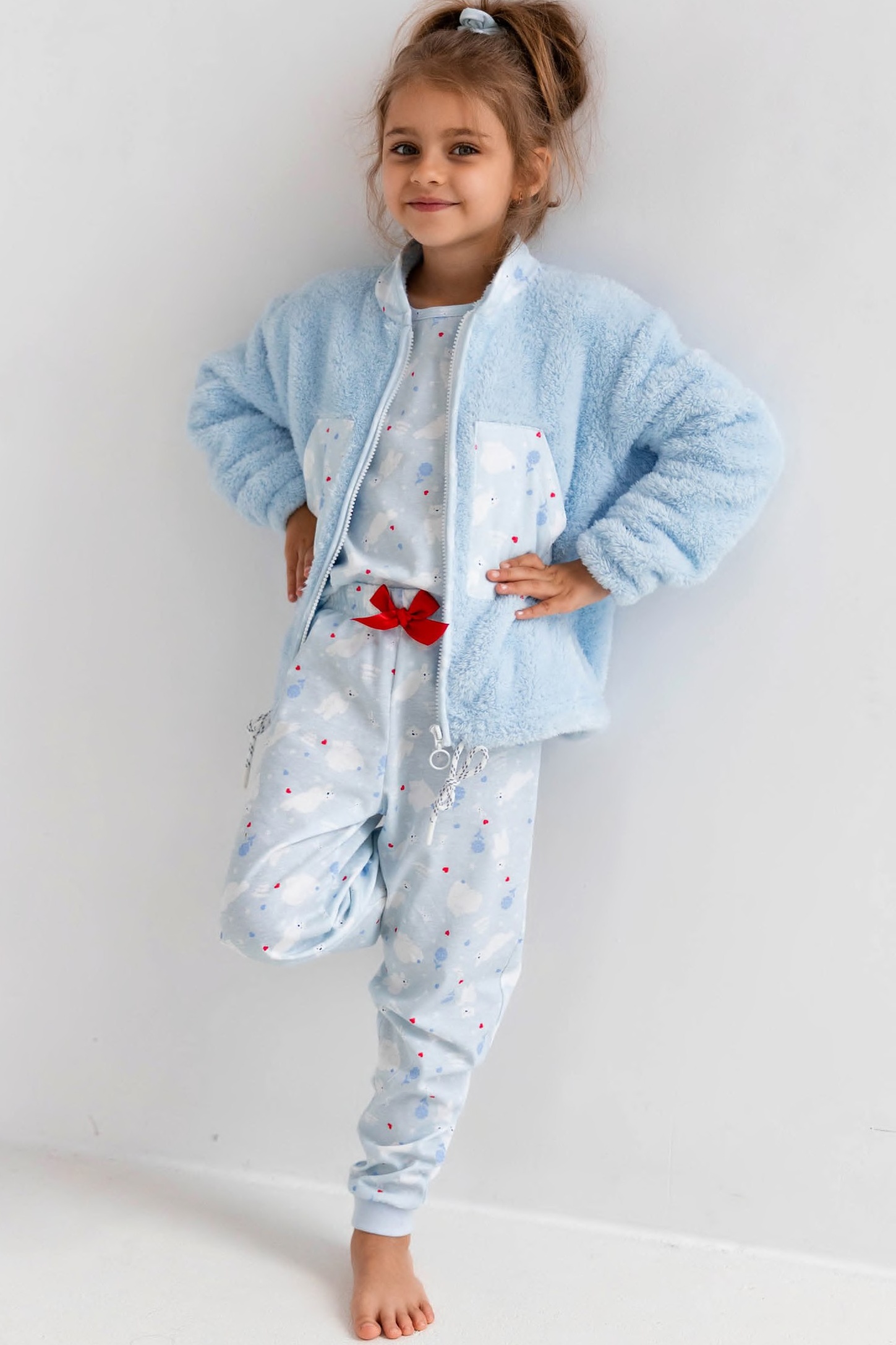 PLANETA-MODY Detské pyžamo BLUE DREAM, Veľkosť 110-116 – Obrázok 4