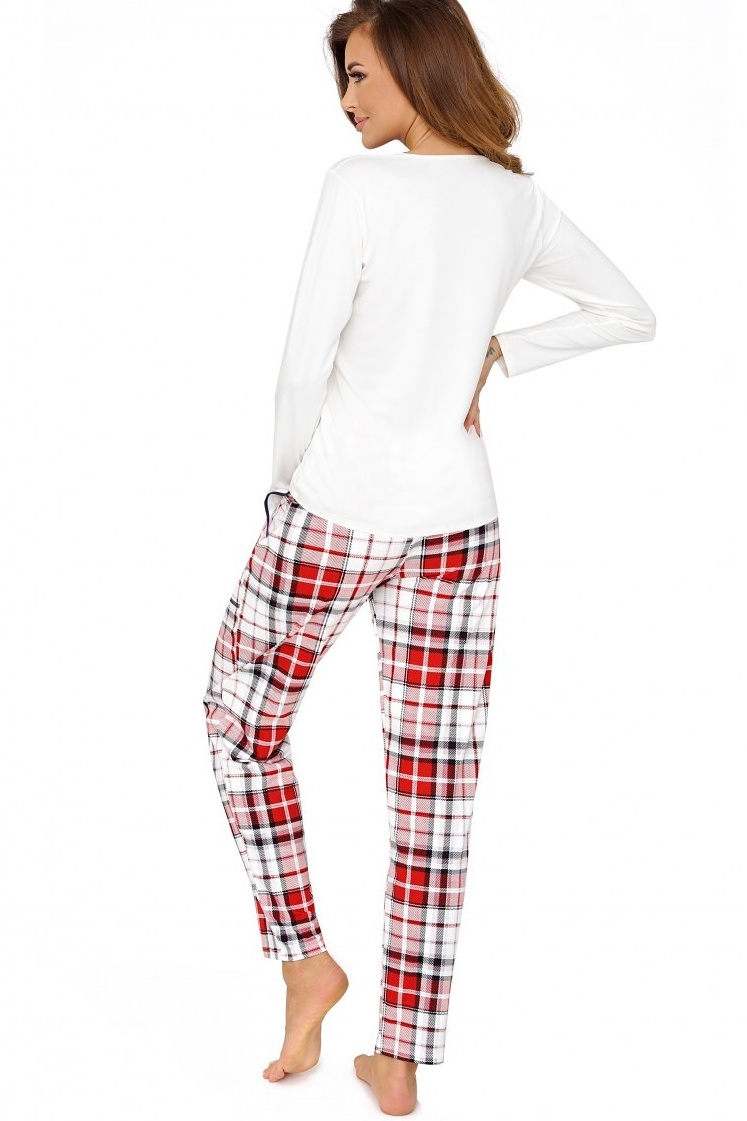 Biele pyžamo MERRY dlhé