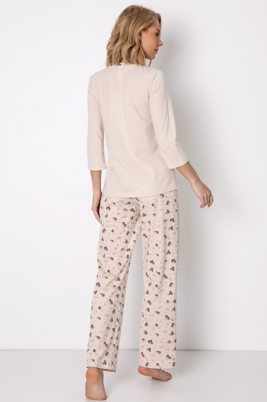 Béžové pyžamo SALLY