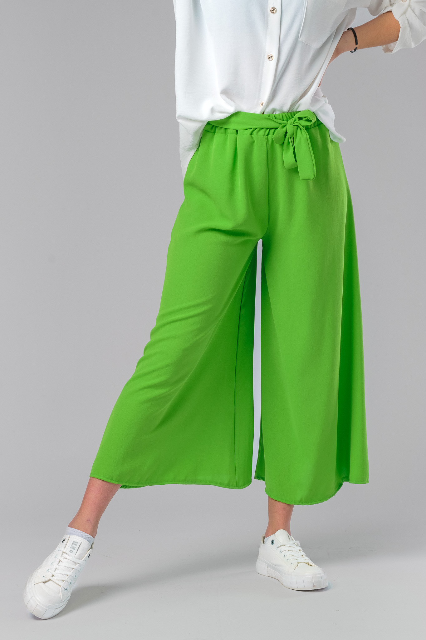 Zelené nohavice Cora