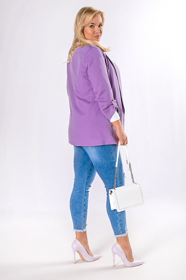 Fialový blazer Tasha