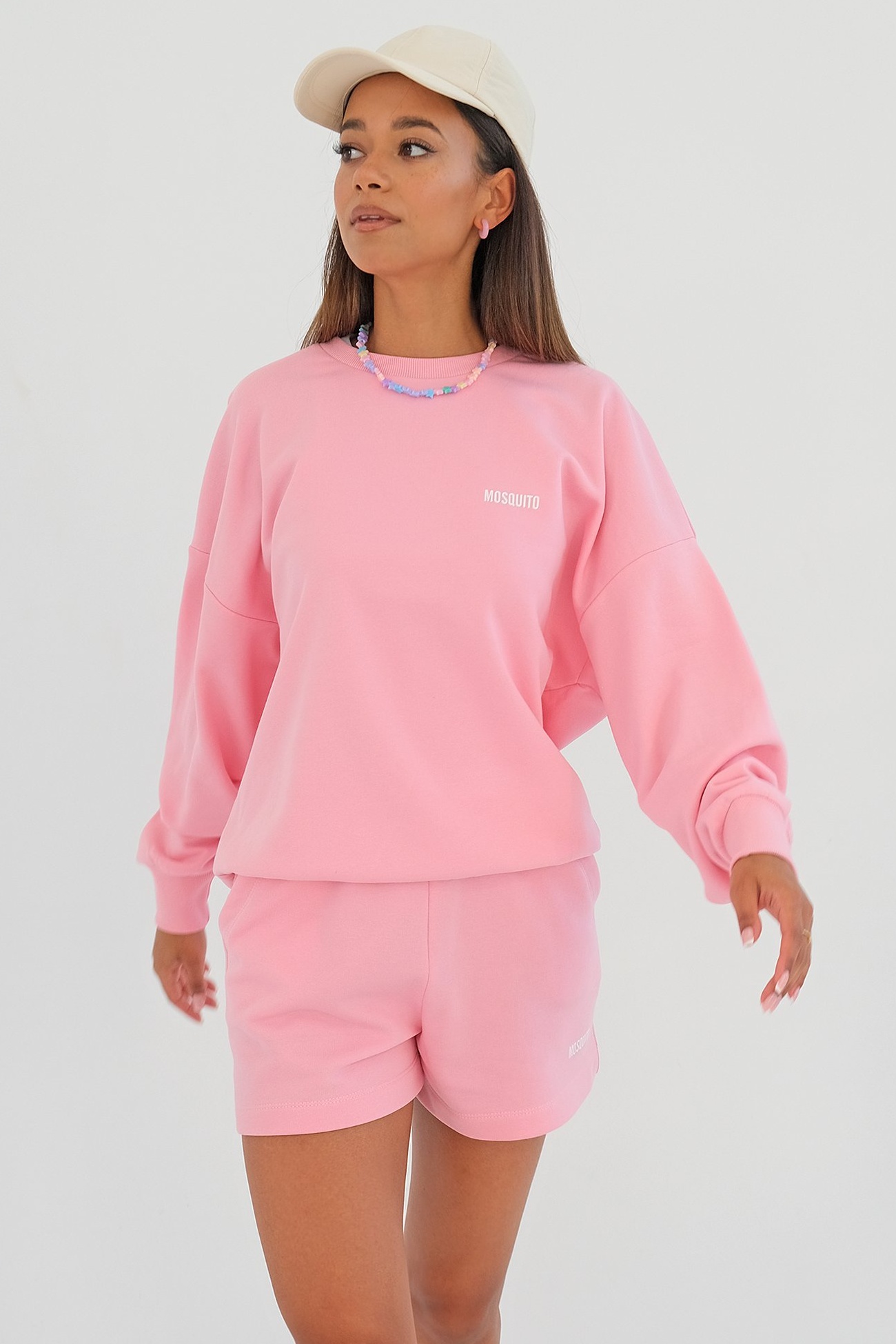 Ružová dámska mikina Pure