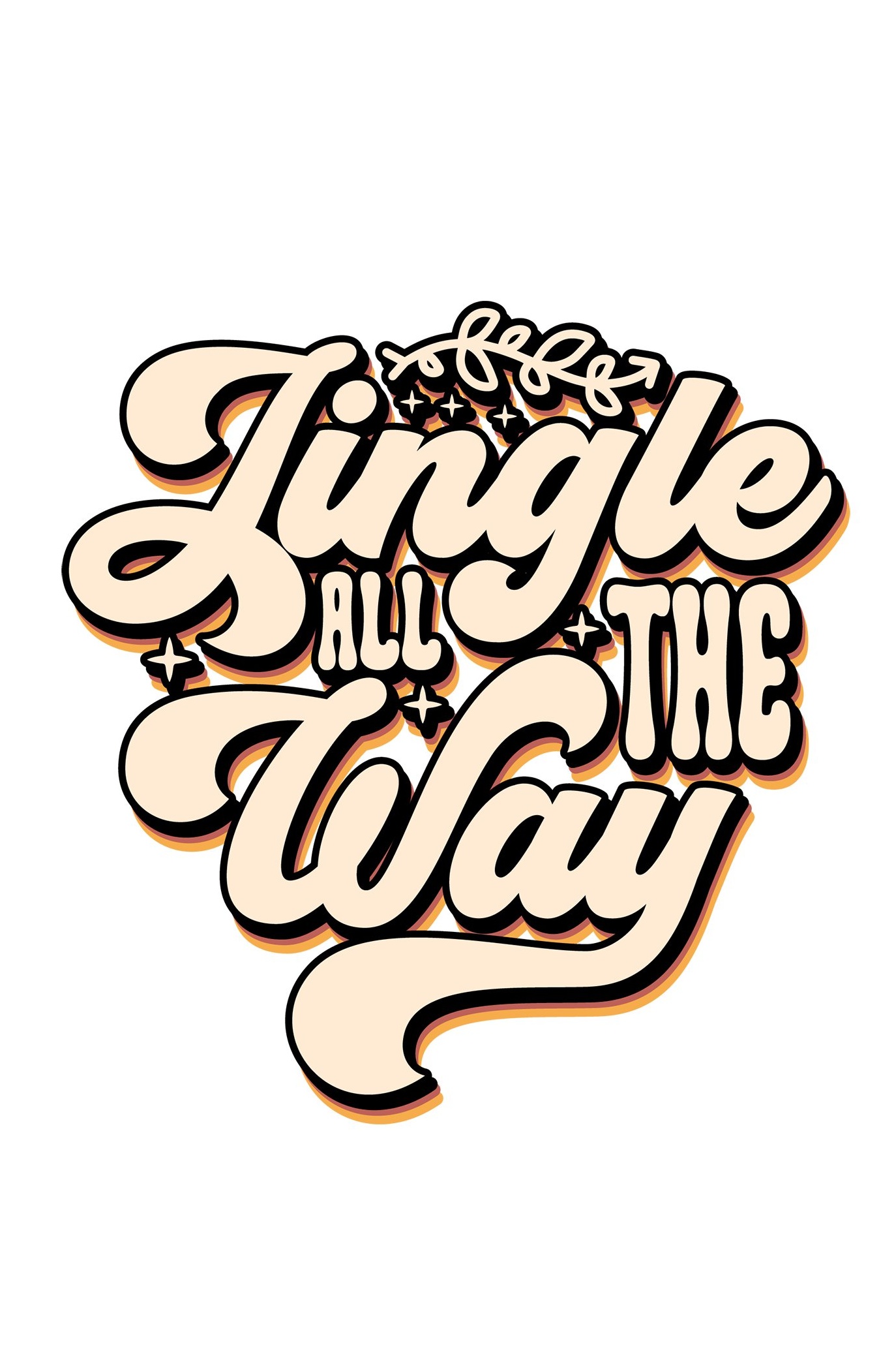 Svetlohnedá sviatočná mikina Jolly