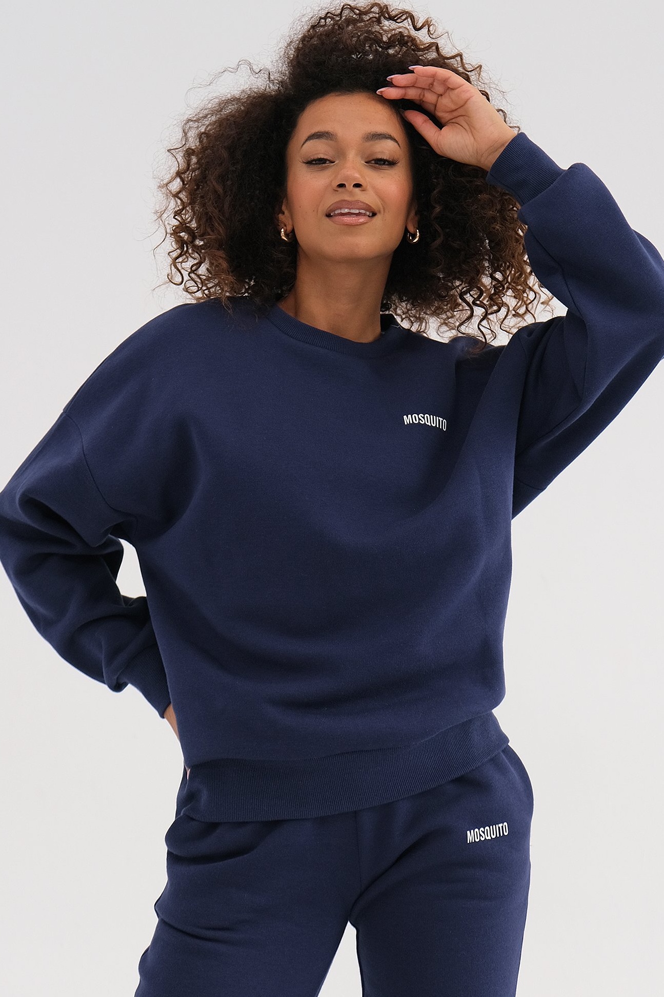 Tmavomodrá mikina Kimsy Monaco Navy