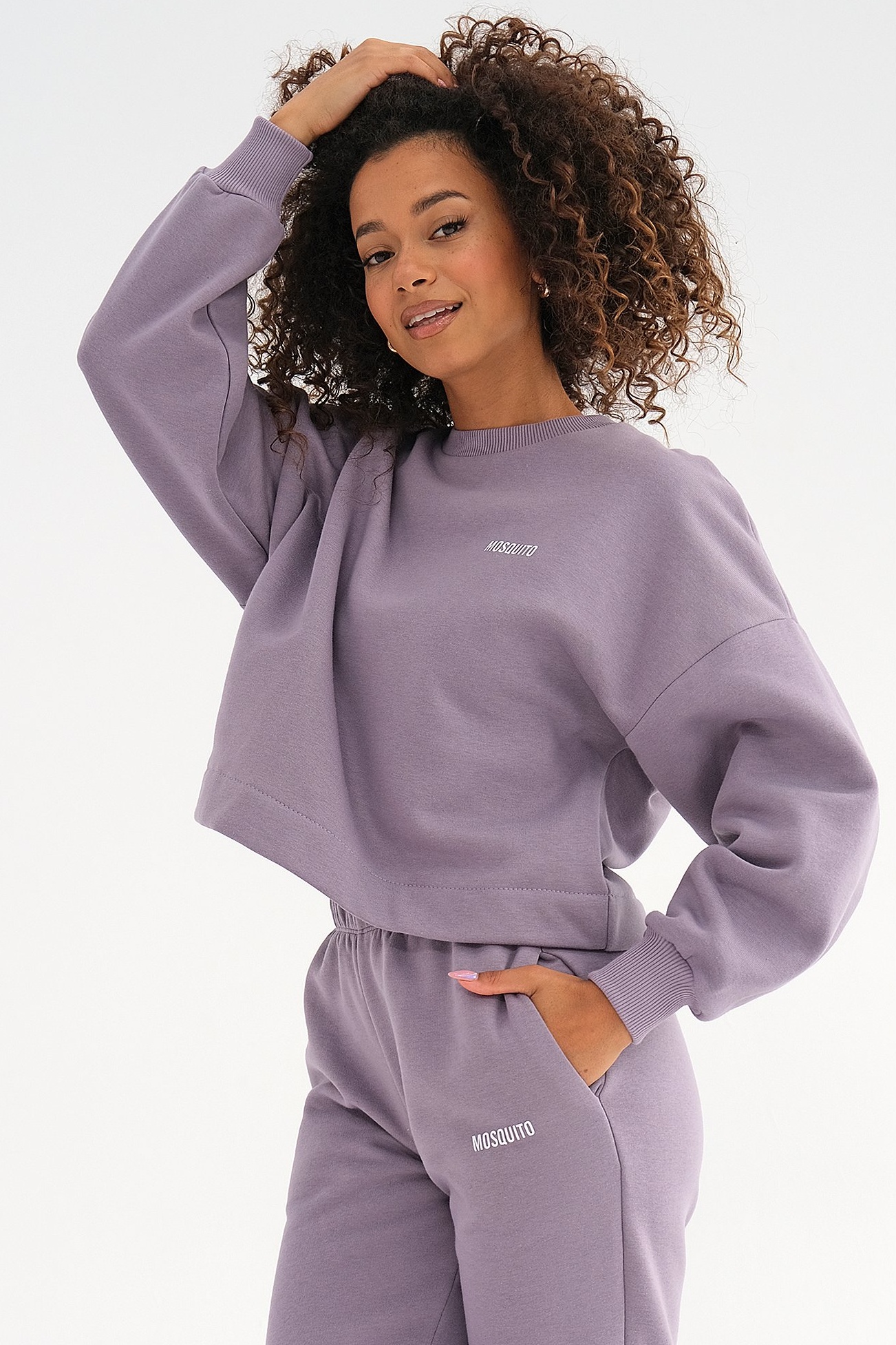 Levanduľová mikina Kimsy Lavender