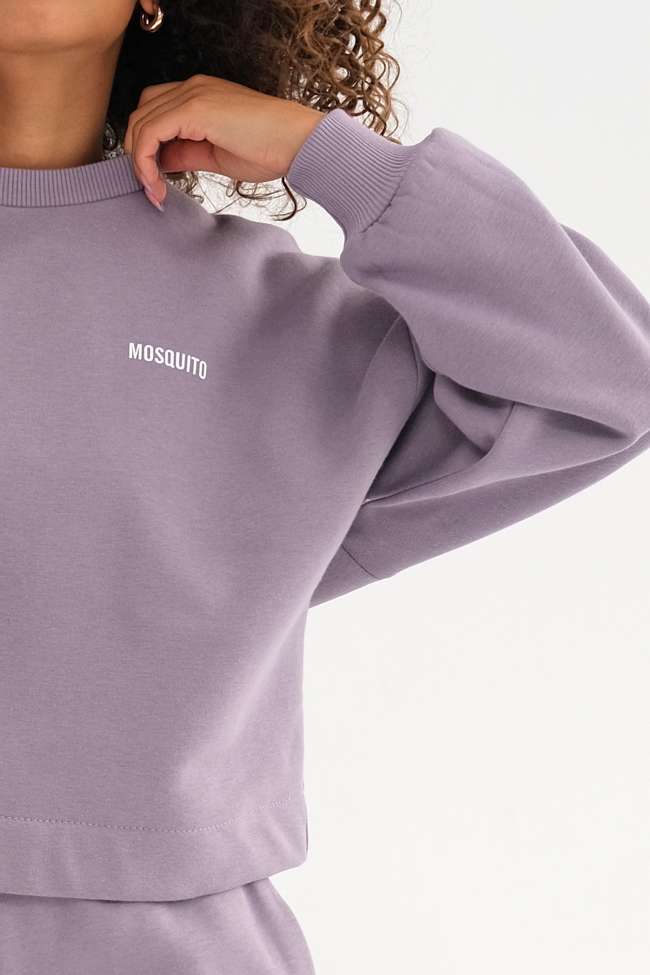 Levanduľová mikina Kimsy Lavender