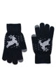 Čierne zimné rukavice