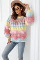 Pastelový oversize pulóver Lizzy