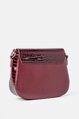 Bordová crossbody kabelka Monnari