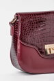 Bordová crossbody kabelka Monnari