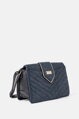 Tmavomodrá crossbody kabelka Monnari