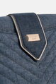 Tmavomodrá crossbody kabelka Monnari