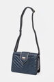 Tmavomodrá crossbody kabelka Monnari