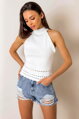 Biely top Ella