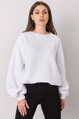 Biela oversize mikina Tashi