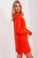 Oranžový oversize pulóver