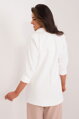 Elegantné biele sako so zapínaním