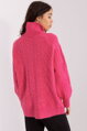 Pletený pulóver ružový