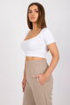 Biely crop top Montreal