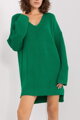 Zelené pulóvrové šaty Camy
