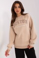 Béžová mikina Boston