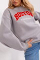 Sivá mikina Boston