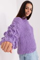 Fialový oversize pulóver Zaria