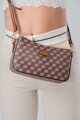 Hnedá crossbody kabelka David Jones