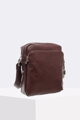 Pánska crossbody taška hnedá