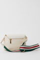 Biela crossbody kabelka Monnari
