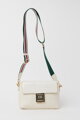 Biela crossbody kabelka Monnari
