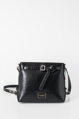 Čierna crossbody kabelka Monnari