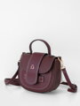 Bordová crossbody kabelka