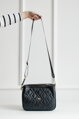 Čierna crossbody kabelka