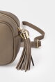 Svetlohnedá crossbody kabelka Grosso
