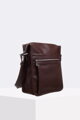 Hnedá pánska crossbody taška