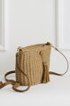 Crossbody pletená kabelka