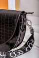 Čierna crossbody kabelka Nobo