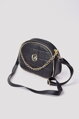 Čierna crossbody taška Grosso