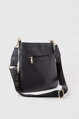 Crossbody čierna kabelka Grosso